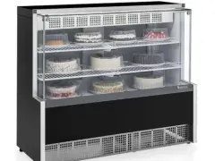Expositor Balcão Vitrine Refrigerada de Bolos, Tortas e Doces GElopar GPEA 1,40M.