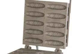 Máquina de Crepe Suiço Crepeira 10 Cavidades CRPP 220v Croydon.