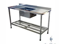 Pia Inox Cuba Reta 1800x600mm.