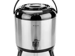 BOTIJÃO TÉRMICO INOX 6L TERMOPRO.