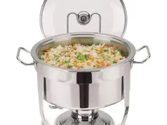Rechaud Redondo 8 Litros Aço Inox.