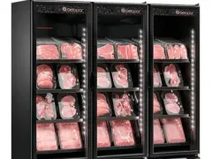 Refrigerador/Expositor Vertical Conveniência Cerveja E Carnes GCBC-1450 LB PR All Black c/ Led.