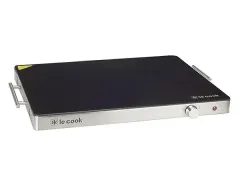  MESA TERMICA 400W TAMPO DE VIDRO TEMPERADO 220V LE COOK LC1701.