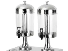 Suqueira Servsuco -2x8=16 L Dupla Com Torneira De Metal.