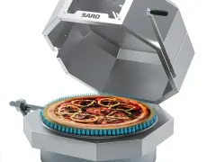 Fc40 Assador De Pizza Compacto Italiano À Gás Glp 40Cm - Saro.
