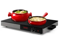 Mesa Térmica Elétrica Saro Rechaud Vidro Temperado | 220V.