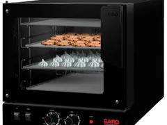 Forno Eletrico 60 Litros Industrial 4 Esteiras de Convecção Saro.
