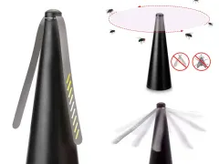 Espanta Moscas de Mesa Ventilador Repelente 25cm.