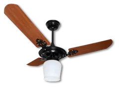 Ventilador de teto Simples Joy 2001 com 3 pás MDF.
