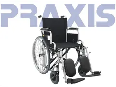 CADEIRA DE RODAS FRANKFURT 110KG EP REF 1059 - PRAXIS