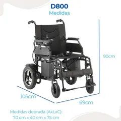 Cadeira de Rodas Motorizada D800