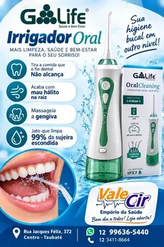 IRRIGADOR ORAL PORTÁTIL