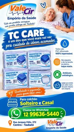 PRODUTO PARA CUIDADO DO IDOSO/ACAMADO