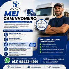 Prestação de serviços MEI Caminhoneiro