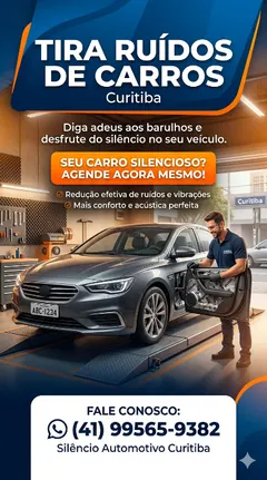 Tira Ruidos Curitiba Seu carro Silencioso