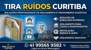 Tira Ruídos E barulhos de carros Curitiba 