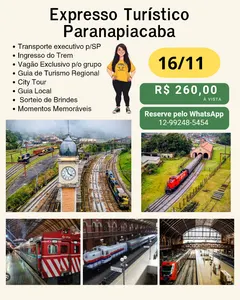 Excursão passeio de trem