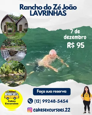 Excursão para o Rancho do Zé João em Lavrinhas 