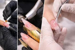 Unhas em Gel e Fibra