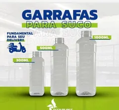 Garrafas plástica 