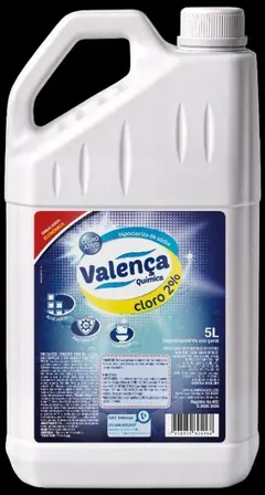 Hipoclorito de sódio cloro 2%