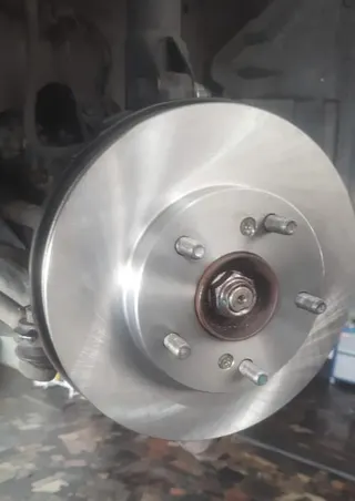 Troca dos disco de freios 