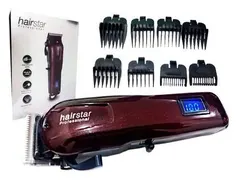 Maquina De Corte Cabelo Sem Fio 9w Hairstar Bivolt
