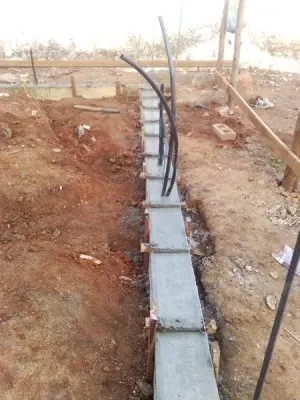 Concretagem de Baldrame