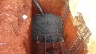 Concretagem de Sapata