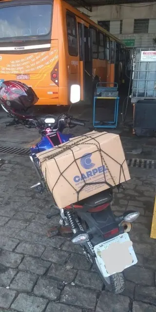 Coleta de peças automotivas .