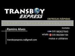 Logo da Transboy Express -  Transportadora Moto boy e utilitário