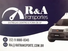 Logo da R.A Transportes