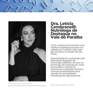 Dra. Letícia Cembranelli, foto 1