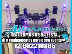 Logo da Alternativa - Dj e equipamentos para festas e KARAOKE.