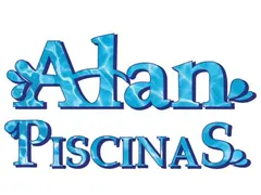 Logo da Alan Piscinas, tudo para sua casa e piscina