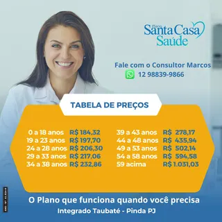 Plano Santa Casa Saúde Marcos Costa, foto 1