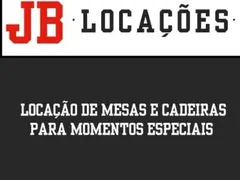 Logo da JB Locações Aluguel de Mesas e Cadeiras