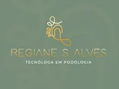 Logo da Regiane Alves Podologia e Estética
