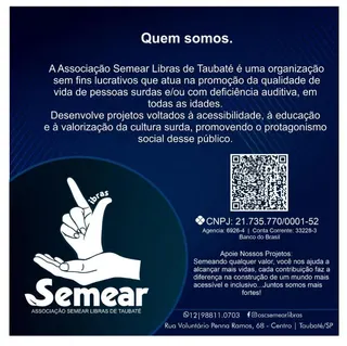 Semear Libras, foto 1