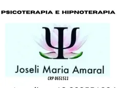Logo da Joseli Maria Amaral Psicoterapeuta e Hipnoterapia