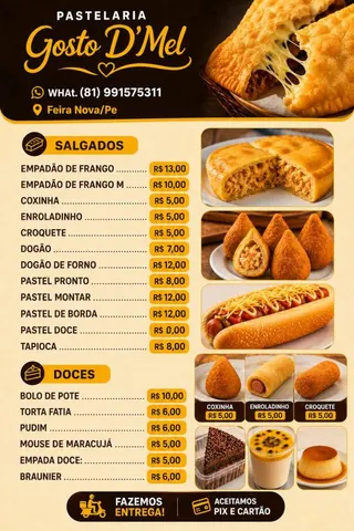 Pastelaria E Pizzaria Gosto D' Mel, foto 4