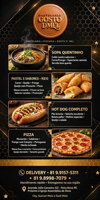 Pastelaria E Pizzaria Gosto D' Mel, foto 5