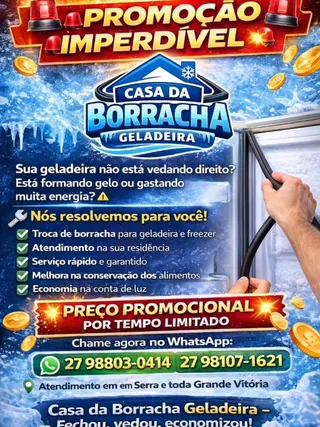 SB Produtos e Soluções em Borracha Geladeira, foto 6