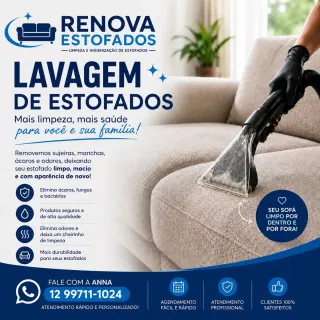 Renova Estofados Higienização e Limpeza, foto 1
