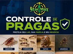 Logo da Star Max Controle de Pragas Urbanas