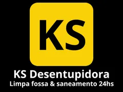 Logo da KS Desentupidora Limpa Fossa & Saneamento 24h