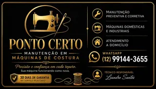 Ponto Certo Manutenção em Máquinas de Costura, foto 3