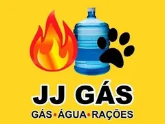 Logo da JJ Gás, Água e Ração