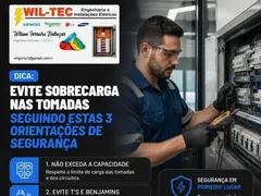 Logo da Wil Tec Engenharia e Instalações Elétricas