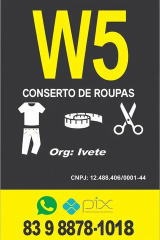Conserto de Roupas W5, foto 1